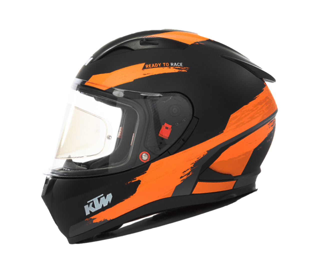 CASCO KTM V2 STREET NEGRO/NARANJA